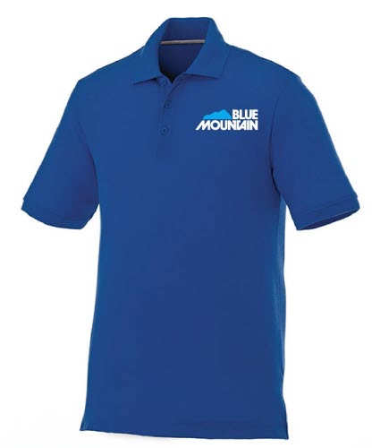 Men's Crandall Short Sleeve Polo, New Royal